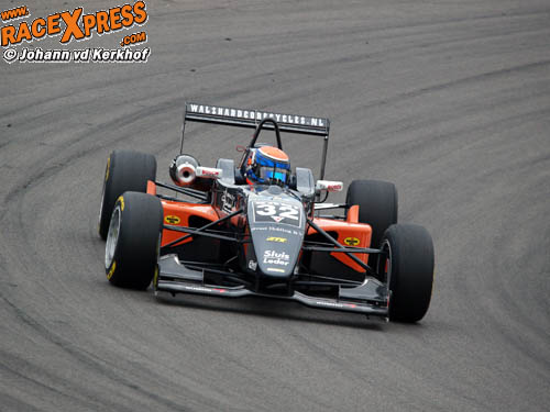 Domninick Muermans in actie